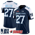 Ahmad Miller Jersey #27 Jackson State Tigers 2025 Vapor V2 Stitched