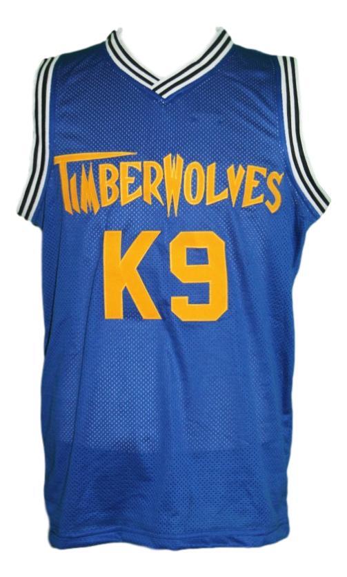 Air Bud Jersey K9 Timberwolves Basketball New Sewn Blue