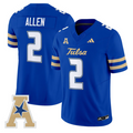 Ajay Allen Jersey #2 Tulsa Golden Hurricane 2025 Vapor Limited Stitched Royal