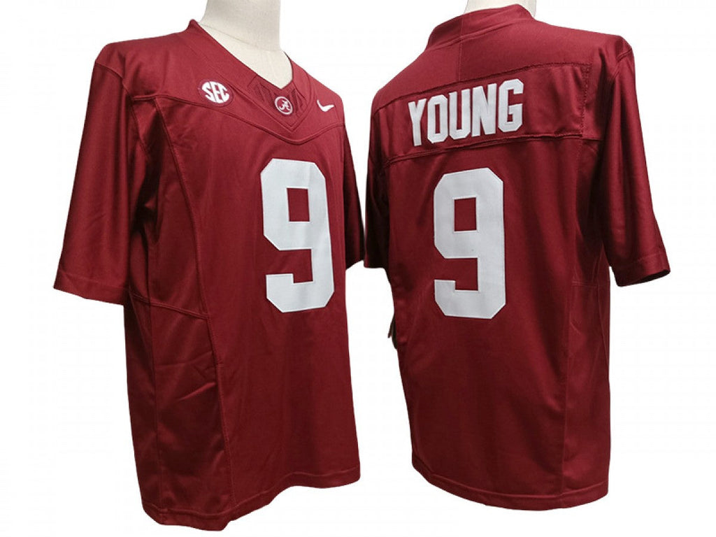Alabama Crimson Tide #9 Bryce Young Vapor F.U.S.E. Limited Jersey Red