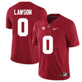 Alabama Crimson Tide #0 Deontae Lawson Football Jersey Stitched