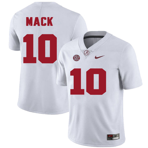 Alabama Crimson Tide #10 Austin Mack Football Jersey Stitched