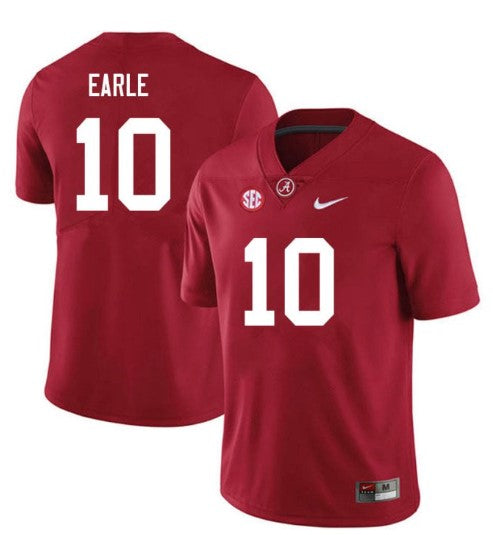 Alabama Crimson Tide #10 JoJo Earle Football Jersey Stitched