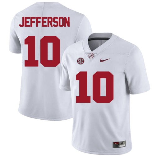 Alabama Crimson Tide #10 Justin Jefferson Football Jersey Stitched