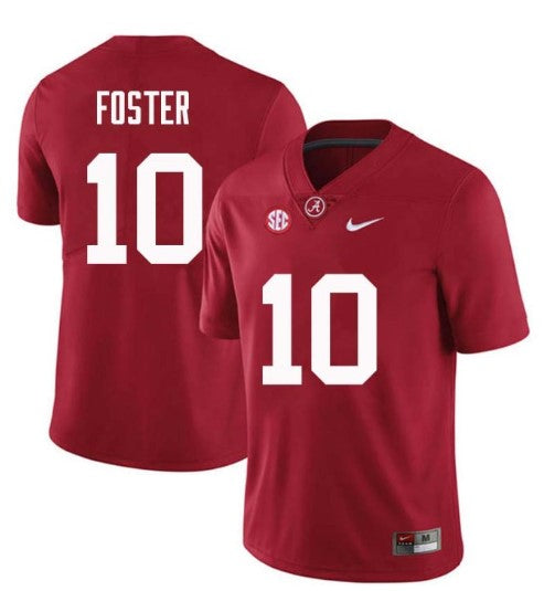 Alabama Crimson Tide #10 Reuben Foster Football Jersey Stitched