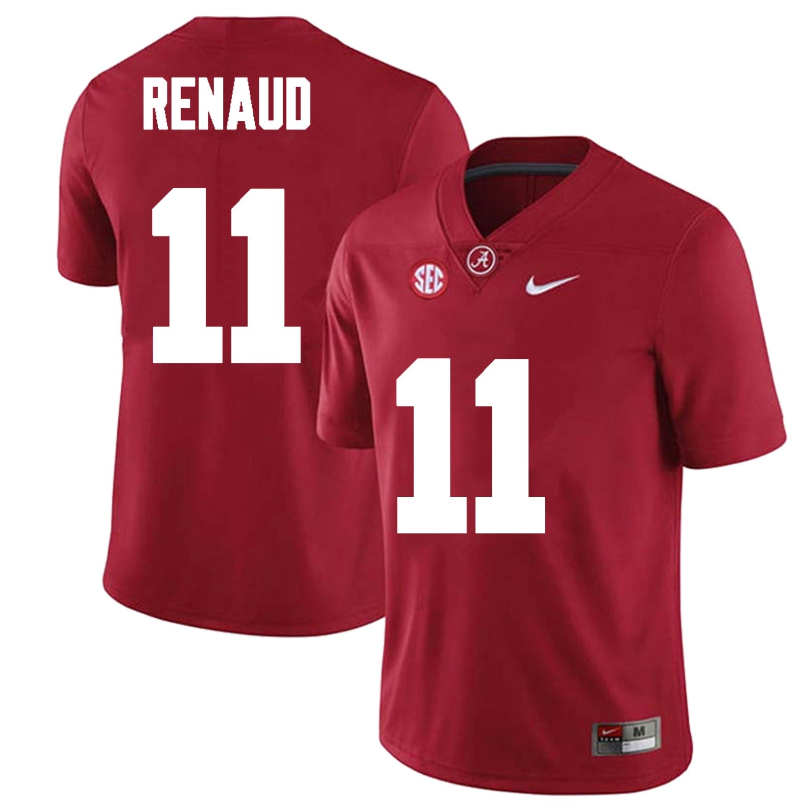 Alabama Crimson Tide #11 Jordan Renaud Football Jersey Stitched
