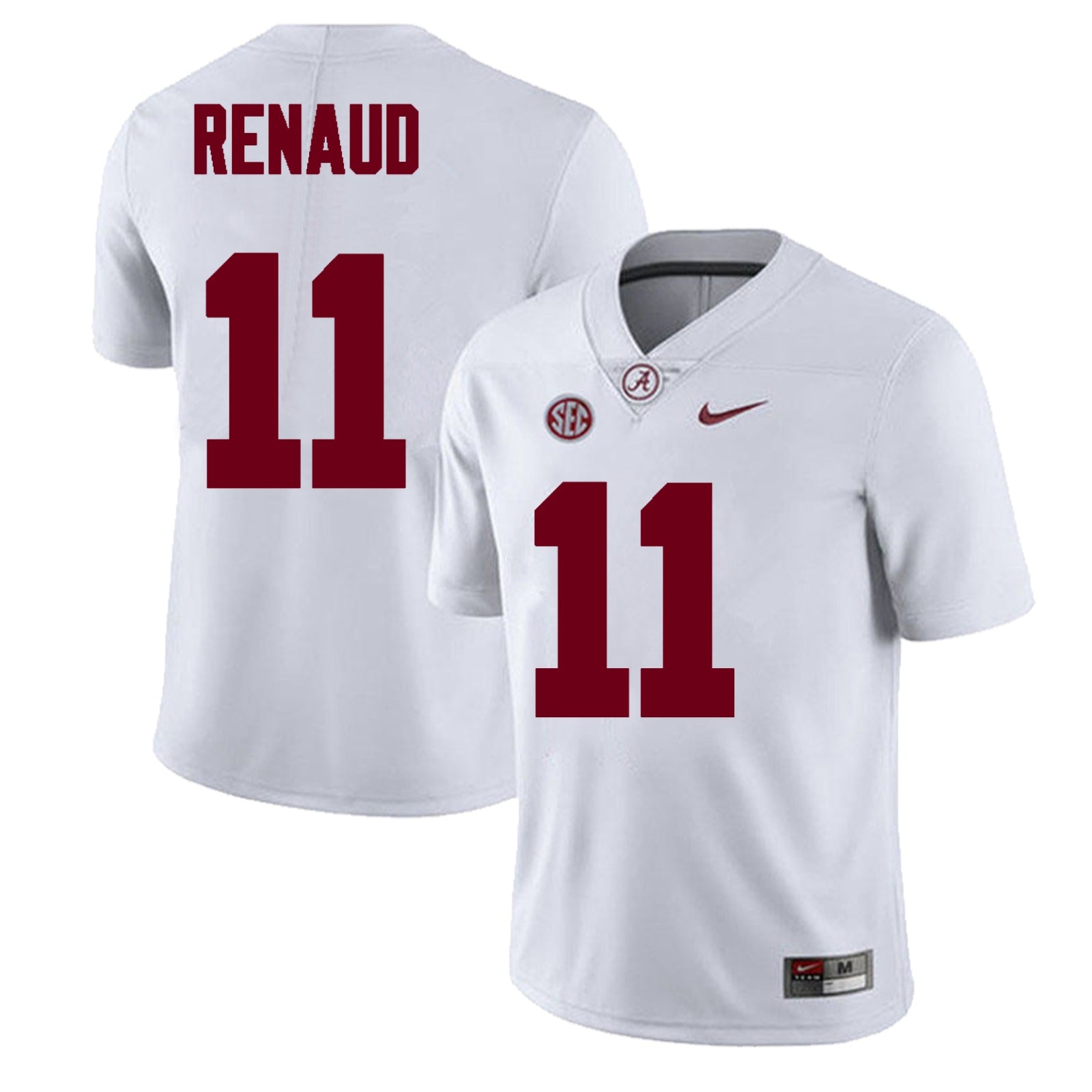 Alabama Crimson Tide #11 Jordan Renaud Football Jersey Stitched