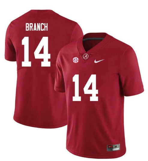 Alabama Crimson Tide #14 Brian Branch Football Jersey Stitched