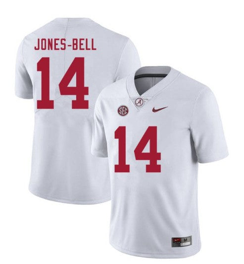 Alabama Crimson Tide #14 Thaiu Jones-Bell Football Jersey Stitched