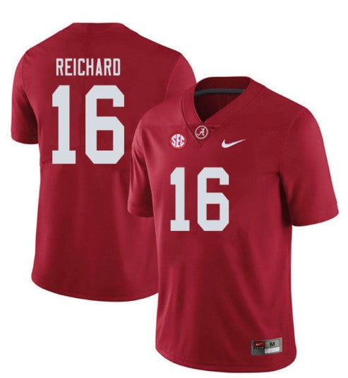 Alabama Crimson Tide #16 Will Reichard Football Jersey Stitched