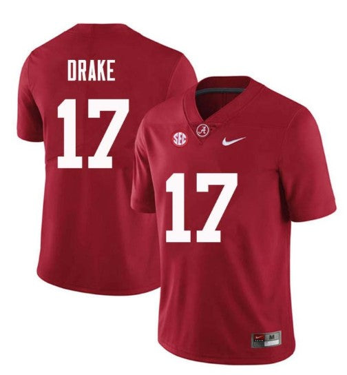 Alabama Crimson Tide #17 Kenyan Drake Football Jersey Stitched
