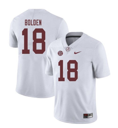 Alabama Crimson Tide #18 Slade Bolden Football Jersey Stitched