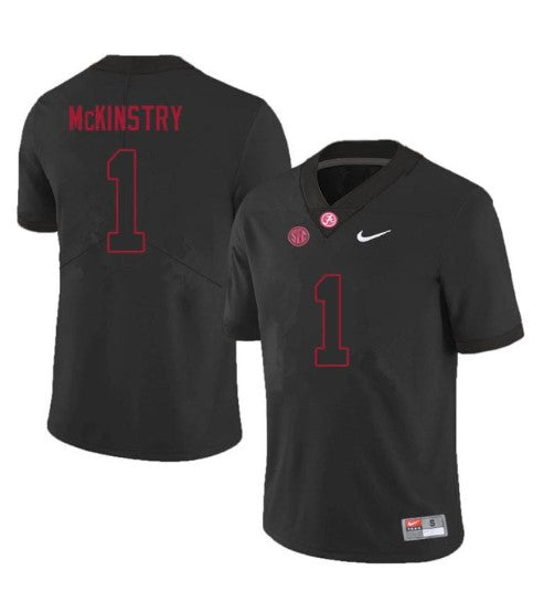 Alabama Crimson Tide #1 McKinstry Football Jersey Stitched