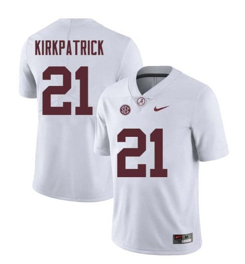 Alabama Crimson Tide #21 Dre Kirkpatrick Football Jersey Stitched