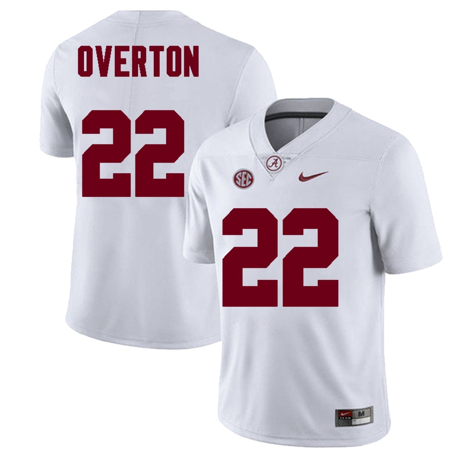 Alabama Crimson Tide #22 LT Overton Football Jersey Stitched