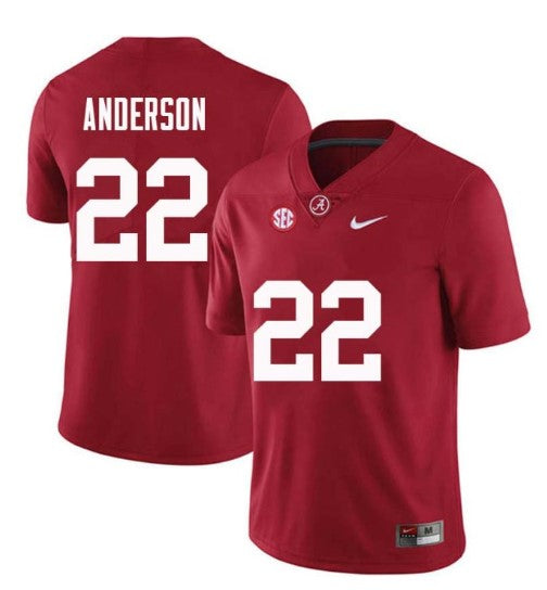 Alabama Crimson Tide #22 Ryan Anderson Football Jersey Stitched