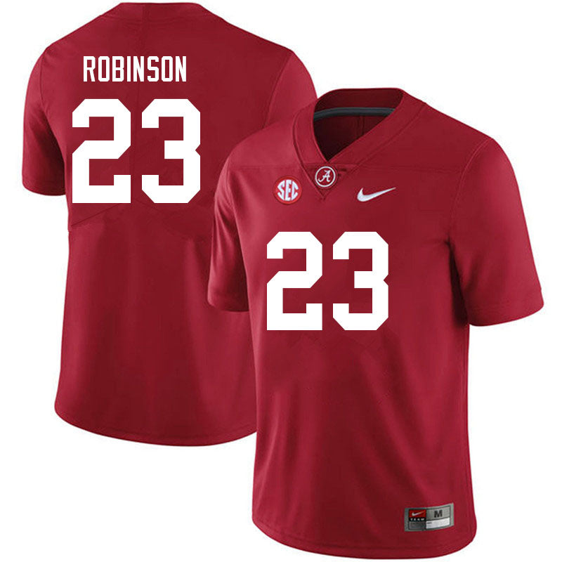 Alabama Crimson Tide #23 Jahquez Robinson Football Jersey Stitched