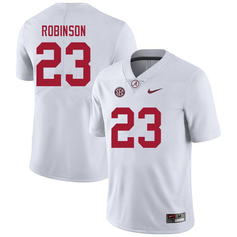 Alabama Crimson Tide #23 Jahquez Robinson Football Jersey Stitched