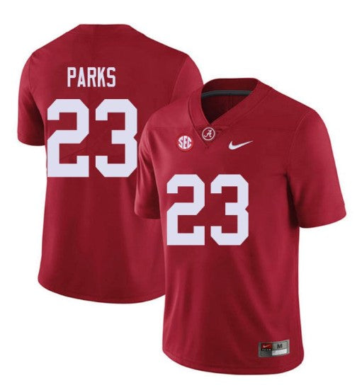 Alabama Crimson Tide #23 Jarez Parks Football Jersey Stitched