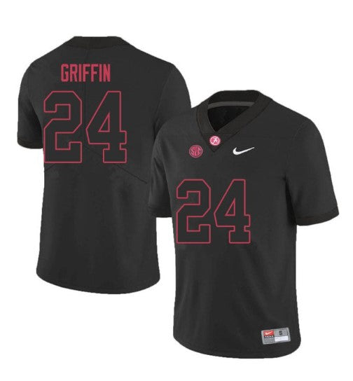 Alabama Crimson Tide #24 Clark Griffin Football Jersey Stitched