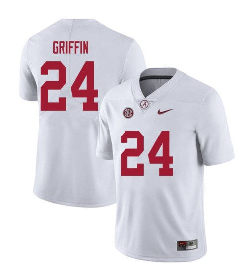 Alabama Crimson Tide #24 Clark Griffin Football Jersey Stitched