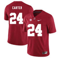 Alabama Crimson Tide #24 Noah Carter Football Jersey Stitched