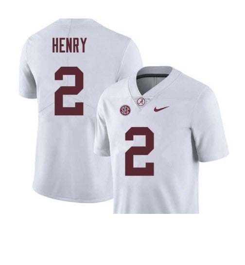 Alabama Crimson Tide #2 Derrick Henry Football Jersey Stitched