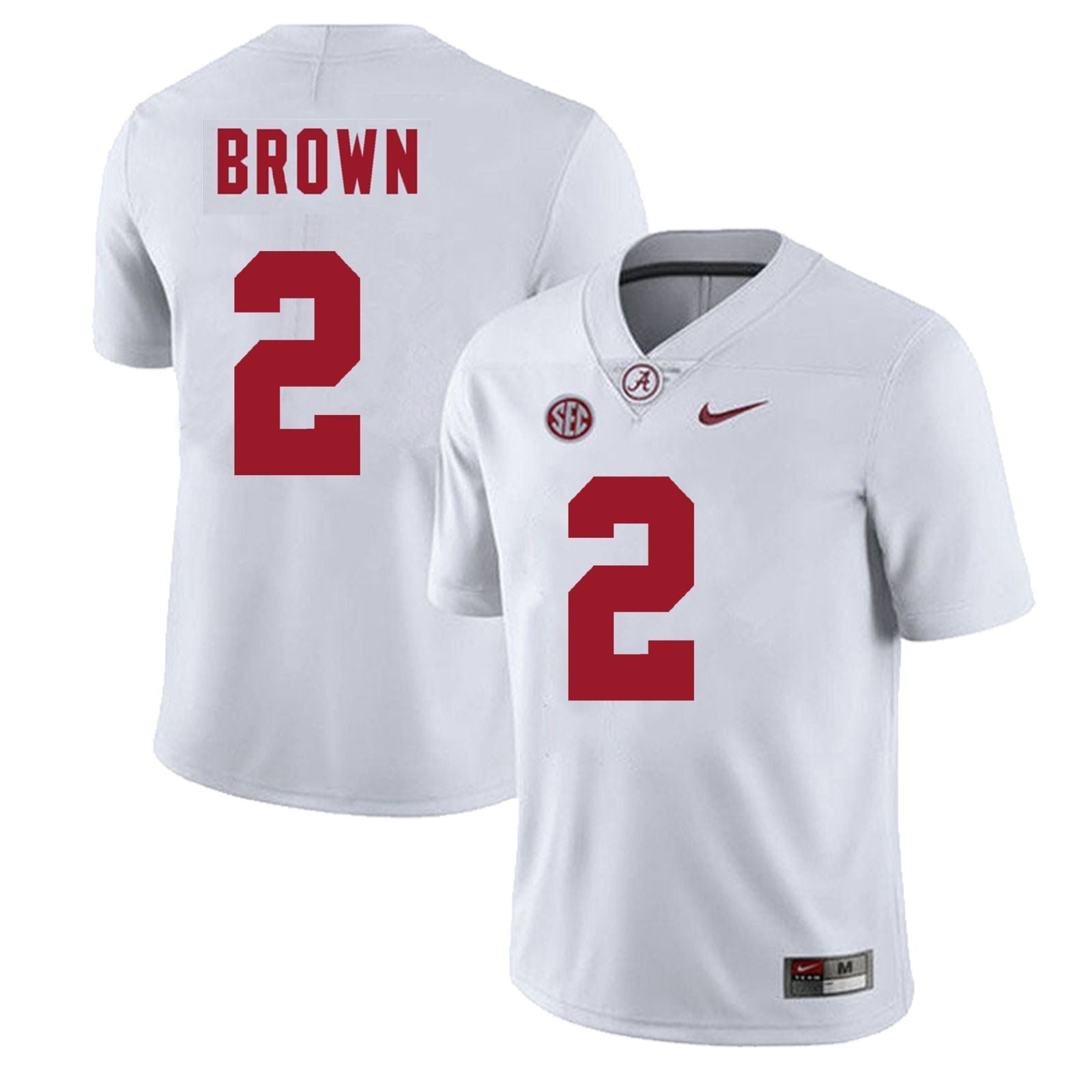 Alabama Crimson Tide #2 Zabien Brown Football Jersey Stitched