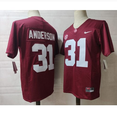 Alabama Crimson Tide #31 Will Anderson Football Jersey Stitched
