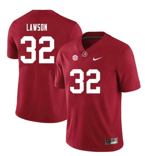 Alabama Crimson Tide #32 Deontae Lawson Football Jersey Stitched