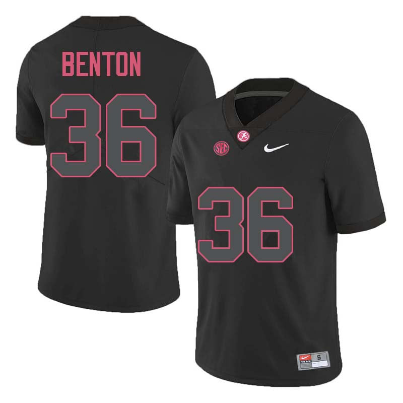 Alabama Crimson Tide #36 Markail Benton Football Jersey Stitched