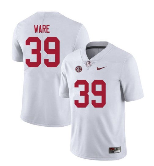 Alabama Crimson Tide #39 Carson Ware Football Jersey Stitched