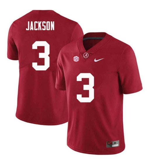 Alabama Crimson Tide #3 Kareem Jackson Football Jersey Stitched