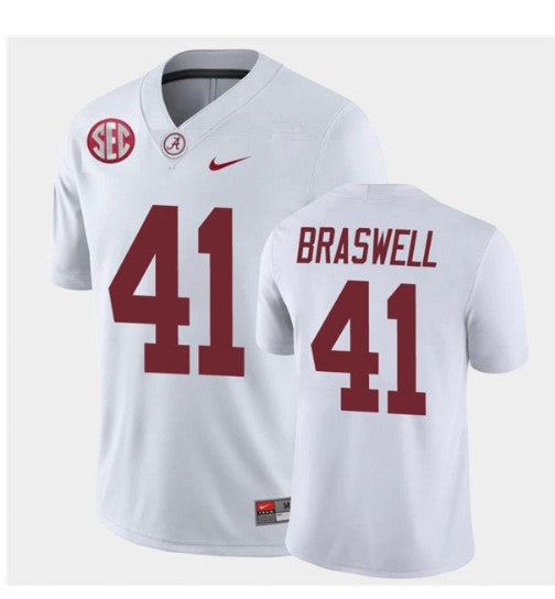 Alabama Crimson Tide #41 Chris Braswell Football Jersey Stitched