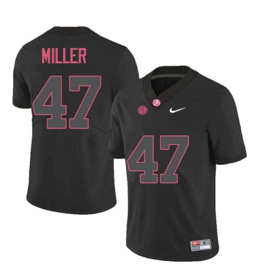 Alabama Crimson Tide #47 Christian Miller Football Jersey Stitched