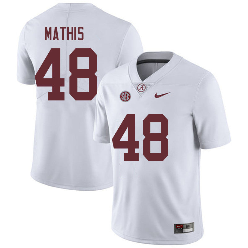 Alabama Crimson Tide #48 Phidarian Mathis Football Jersey Stitched