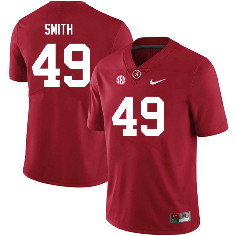 Alabama Crimson Tide #49 Jordan Smith Football Jersey Stitched