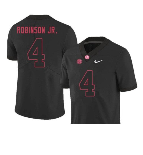 Alabama Crimson Tide #4 Brian Robinson JR. Football Jersey Stitched