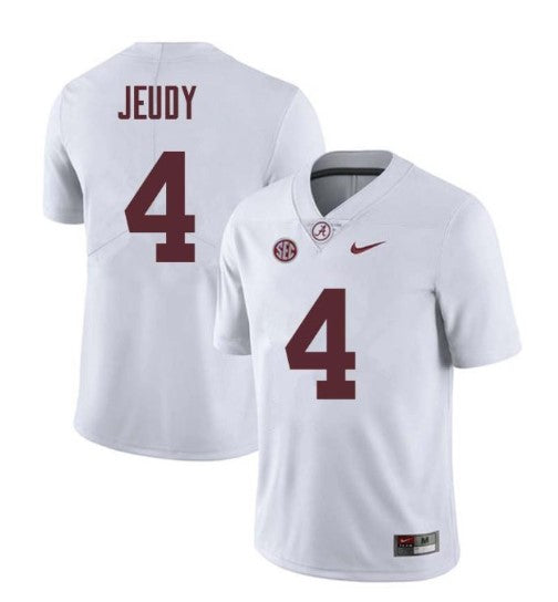 Alabama Crimson Tide #4 Jerry Jeudy Football Jersey Stitched