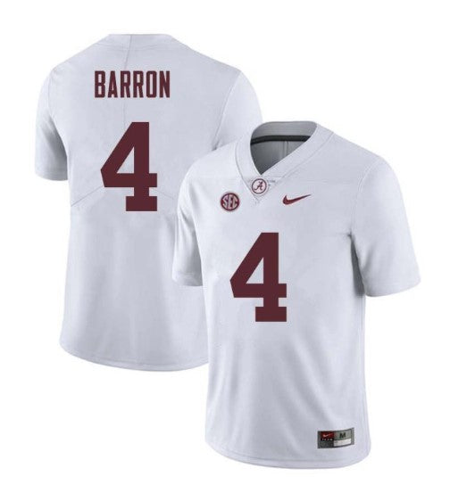 Alabama Crimson Tide #4 Mark Barron Football Jersey Stitched