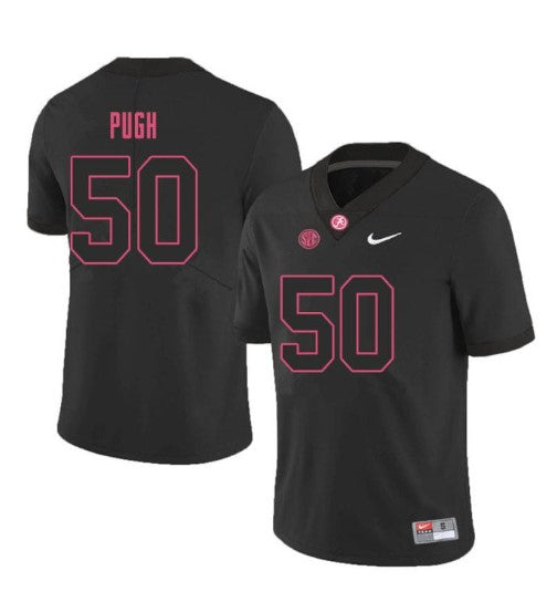 Alabama Crimson Tide #50 Gabe Pugh Football Jersey Stitched