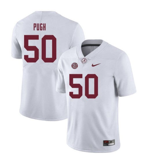 Alabama Crimson Tide #50 Gabe Pugh Football Jersey Stitched