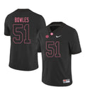 Alabama Crimson Tide #51 Tanner Bowles Football Jersey Stitched