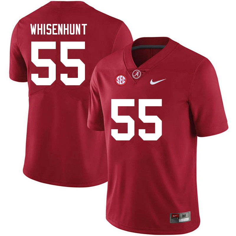 Alabama Crimson Tide #55 Bennett Whisenhunt Football Jersey  Stitched
