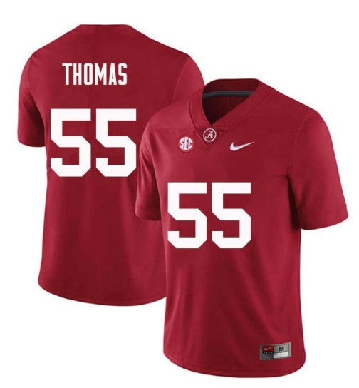 Alabama Crimson Tide #55 Derrick Thomas Football Jersey Stitched