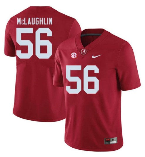 Alabama Crimson Tide #56 Seth McLaughlin Football Jersey Stitched