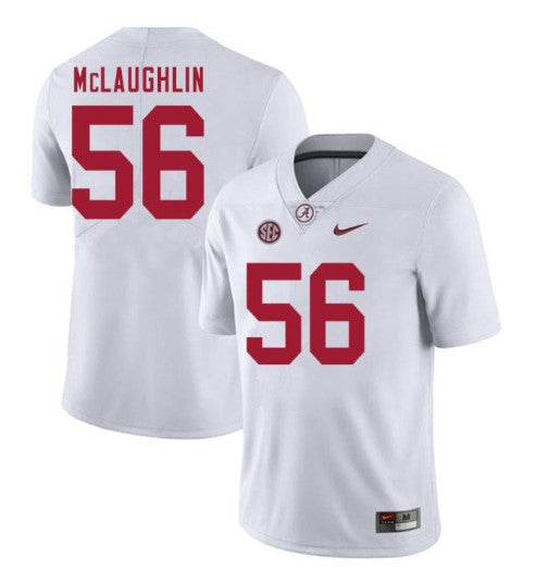 Alabama Crimson Tide #56 Seth McLaughlin Football Jersey Stitched