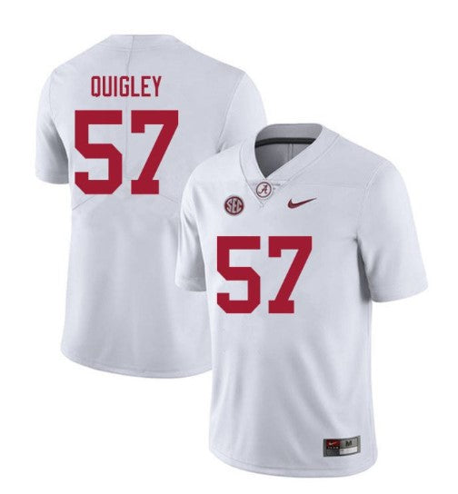 Alabama Crimson Tide #57 Chase Quigley Football Jersey Stitched