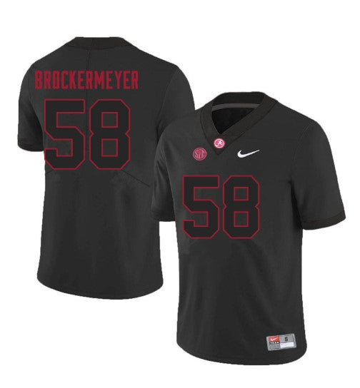 Alabama Crimson Tide #58 James Brockermeyer Football Jersey Stitched