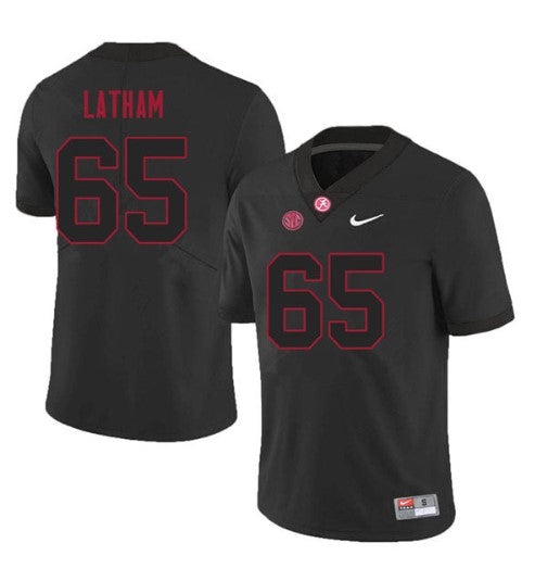 Alabama Crimson Tide #65 JC Latham Football Jersey Stitched